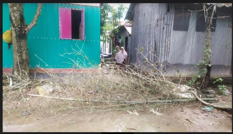 বুড়িচংয়ে চলাচলের রাস্তা বেড়া দিয়ে ৮ পরিবারকে গৃহবন্দির অভিযোগ!