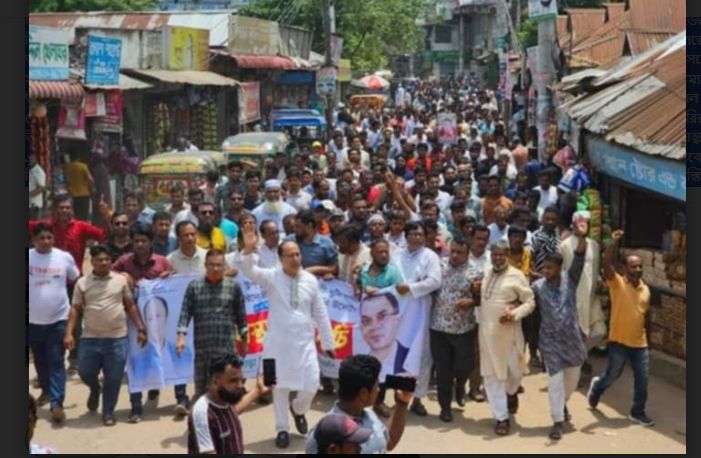 ব্রাহ্মণপাড়ায় বিএনপি’র বিক্ষোভ মিছিল ও অবস্থান কর্মসূচি অনুষ্ঠিত