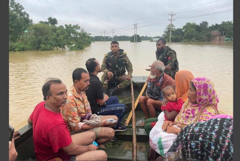 কুমিল্লা জেলায় বন্যা পরিস্থিতির অবনতি, ১৪ উপজেলার ১১৮ ইউনিয়ন প্লাবিত