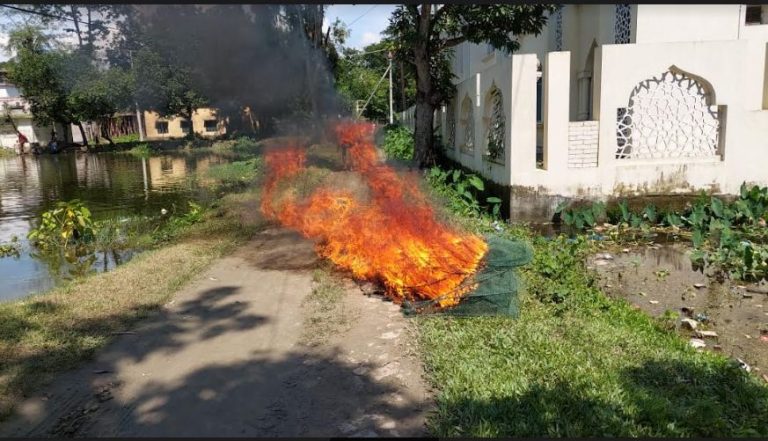 ব্রাহ্মণপাড়ায় ভ্রাম্যমান আদালতে বিভিন্ন জালের বিরুদ্ধে অভিযান, একজনকে জরিমানা