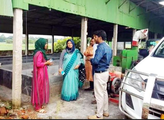 নাঙ্গলকোটে এলডিডিপি’র চলমান কার্যক্রম পরিদর্শনে যুগ্নসচিব