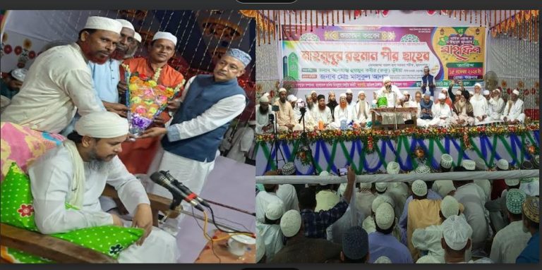 ব্রাহ্মণপাড়ায় বার্ষিক ওয়াজ ও ইছালে ছাওয়াব মাহফিল অনুষ্ঠিত