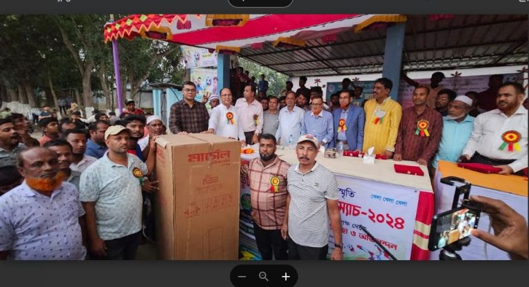 খেলাধুলাই পারে যুবসমাজকে মাদক থেকে দূরে রাখতে- হাজী জসিম উদ্দিন জসিম