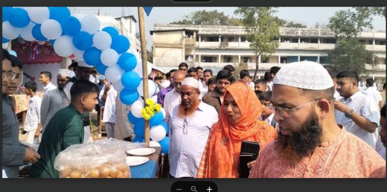 বরুড়া হাজী নোয়াব আলী পাইলট উচ্চ বিদ্যালয়ে পিঠা উৎসব