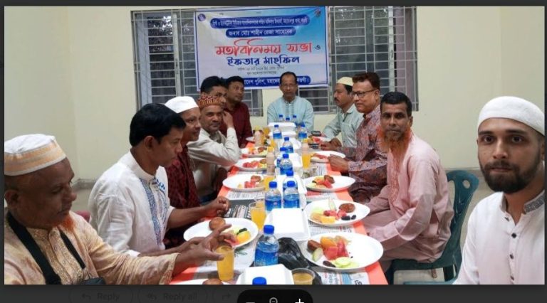 মহাদেবপুরে সাংবাদিকদের সাথে নবাগত ওসি শাহীন রেজার মতবিনিময় ও ইফতার মাহফিল