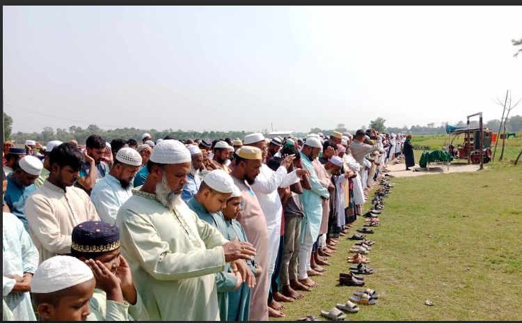 ব্রাহ্মণপাড়ায় মামুন চৌধুরীর মায়ের দাফন সম্পন্ন