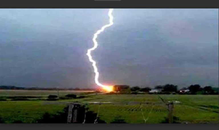 ব্রাহ্মণপাড়ায় বজ্রপাতে নারীসহ দুজন আহত