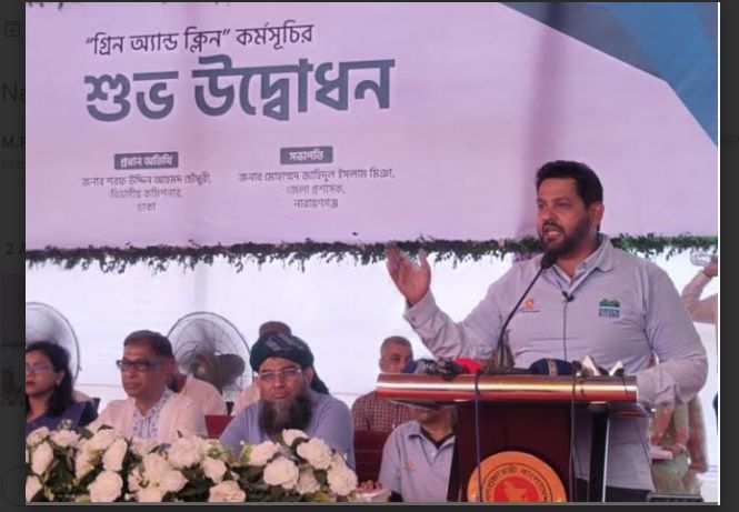 নারায়ণগঞ্জ দেশের সবচেয়ে সুন্দর  সিটিতে পরিনত হবে : দিপু ভূঁইয়া