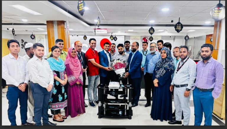 ইউসিবি কুমিল্লা ব্রাঞ্চের ওপারেশন ম্যানেজার জিএম হুমায়ুন কবিরের যোগদান