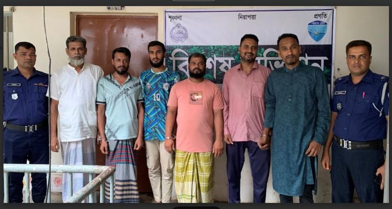 বৈষম্য বিরোধী ছাত্র আন্দোলনে রুবেল হত্যা মামলা:  ইউপি আ’লীগ সভাপতিসহ ৬ আসামীর রিমান্ডে