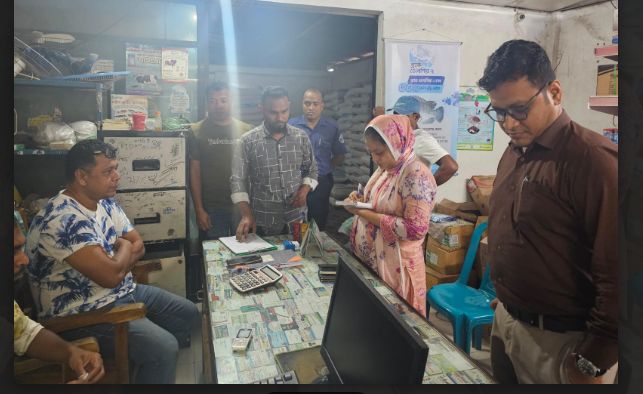 ব্রাহ্মণপাড়ায় মৎস্য বিষয়ক আইন বাস্তবায়নে ভ্রাম্যমান আদালত পরিচালনা