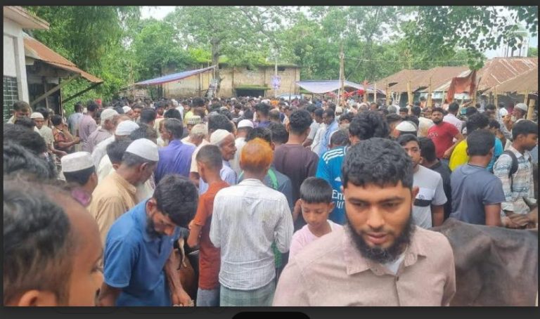 সড়কে বন্ধ করে পশুর হাট; দূর্ভোগে যাত্রী ও মাল পরিবহন