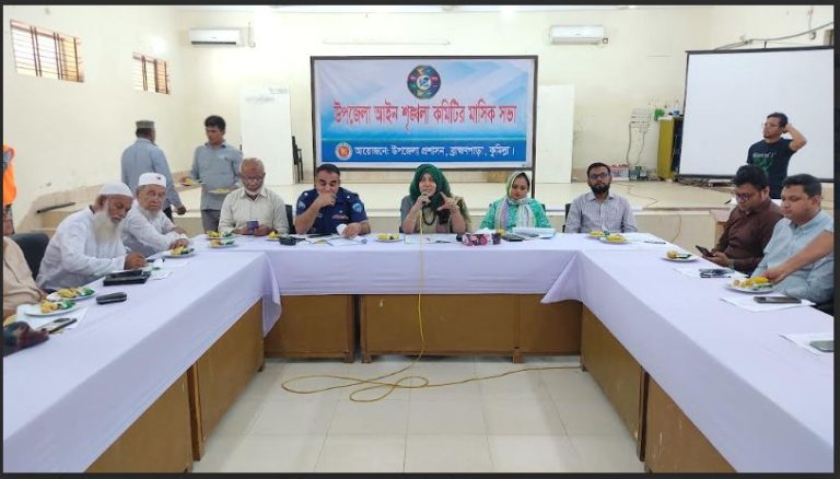 ব্রাহ্মণপাড়ায় ডেঙ্গু ও করোনা প্রতিরোধে সকলকে এগিয়ে আসার আহ্বান